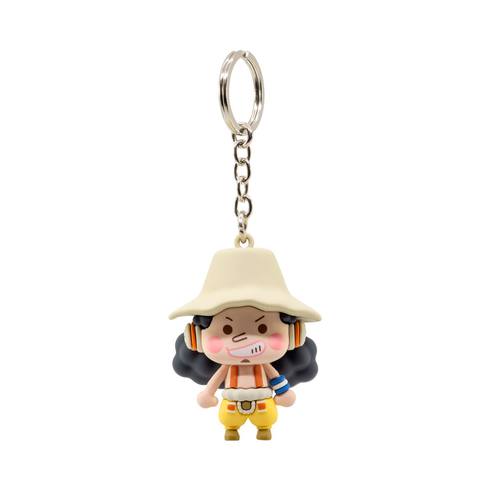 One Piece assorted keychain figures
