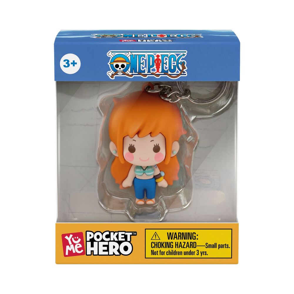 One Piece assorted keychain figures