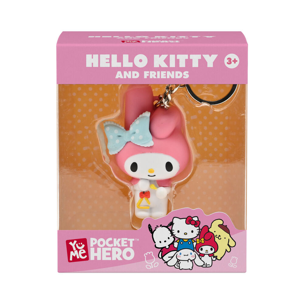 Hello Kitty assorted keychain figures