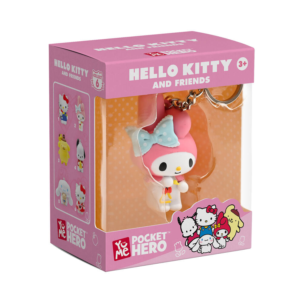 Hello Kitty assorted keychain figures
