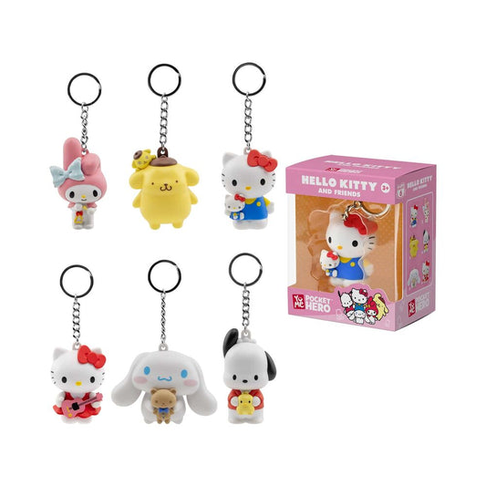 Hello Kitty assorted keychain figures