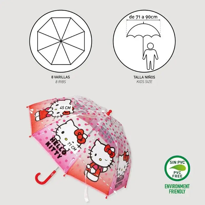 Hello Kitty manual bubble umbrella Nerdscape