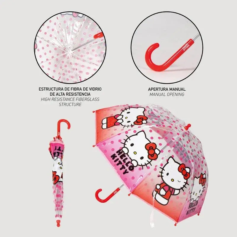 Hello Kitty manual bubble umbrella Nerdscape