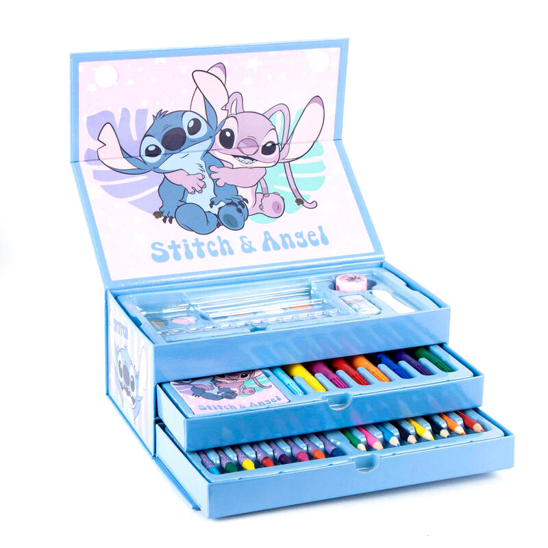Disney Stitch colouring stationery case Nerdscape