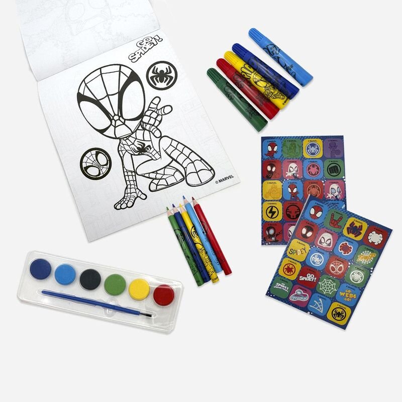 Marvel Spidey backpack stationery set - Nerdscape