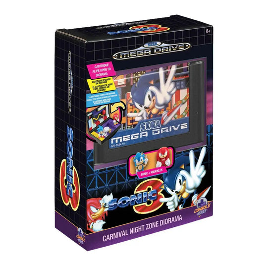 Console Heroes Sonic The Hedgehog 3 Mega Drive diorama Nerdscape