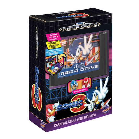 Console Heroes Sonic The Hedgehog 3 Mega Drive diorama