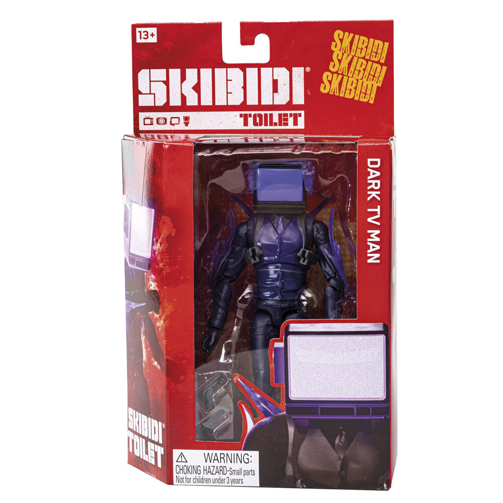 Funko Pop! Skibidi Toilet Dark TV Man Figura da Collezione 16cm - Nerdscape Nerdscape