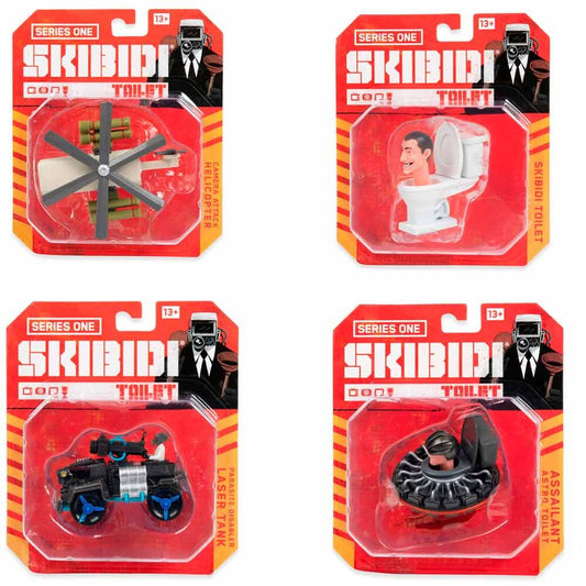 Skibidi Toilet Diecast assorted figures