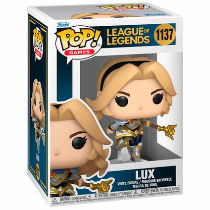 Funko Pop! League of Legends Lux - Figura da Collezione Vinyl Nerdscape