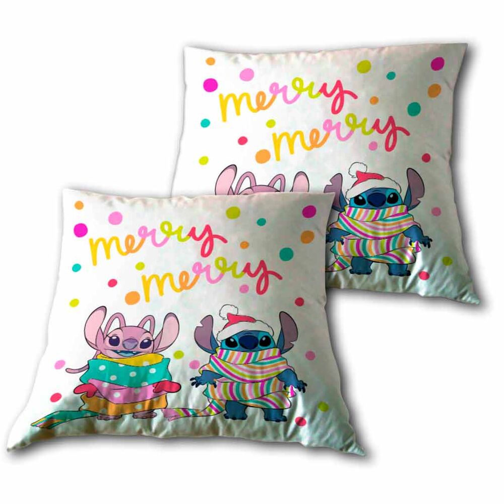 Disney Stitch & Angel cushion Nerdscape