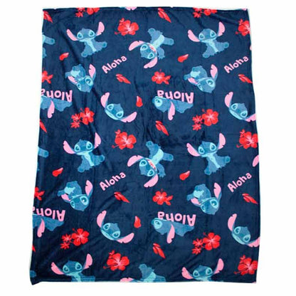 Disney Stitch Coral blanket 110x140cm Nerdscape