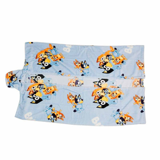 Bluey Coral hooded blanket 120x150cm Nerdscape