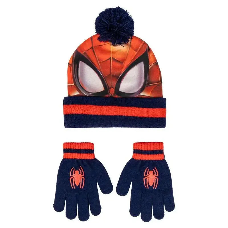 Marvel Spiderman hat and gloves set Nerdscape