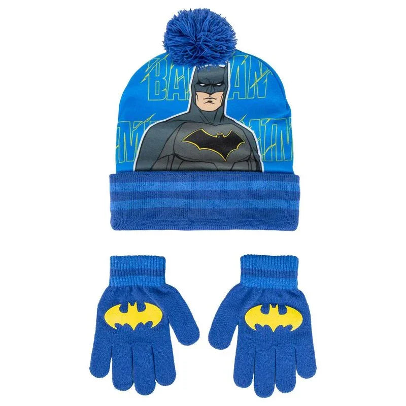 DC Comics Batman hat and gloves set Nerdscape