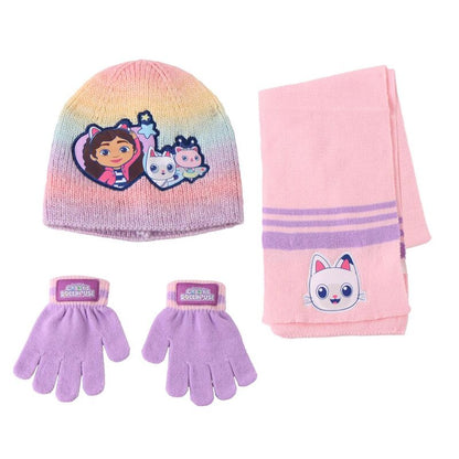 Gabbys Dolls House winter set snood hat gloves Nerdscape
