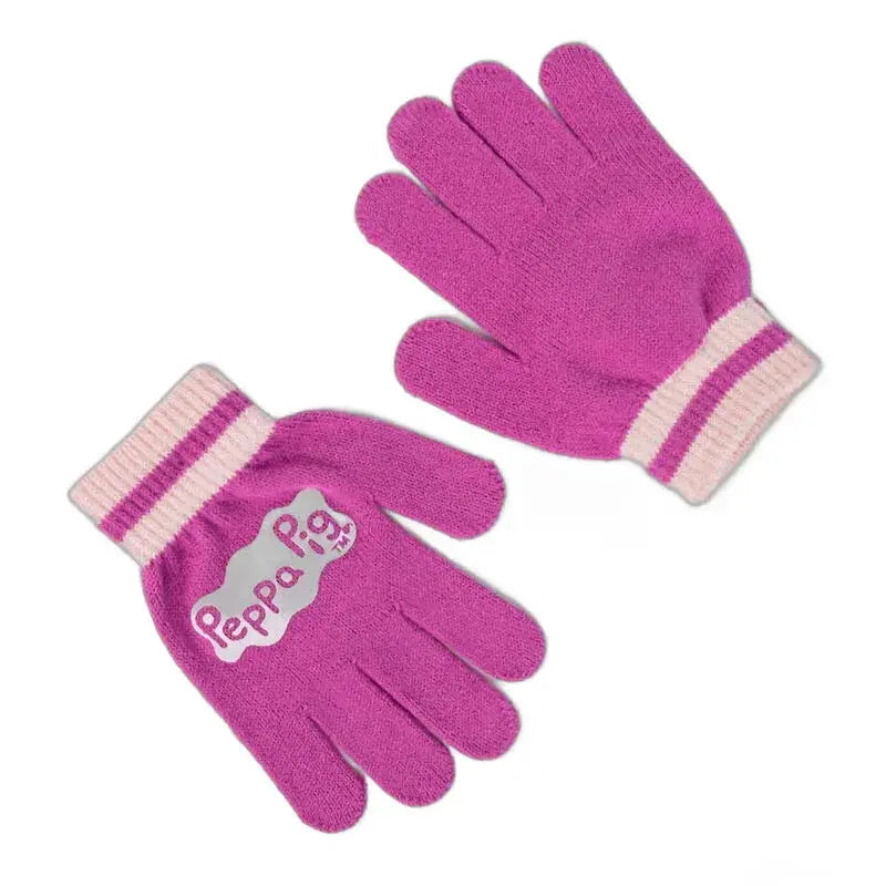 Peppa Pig hat and gloves set Nerdscape