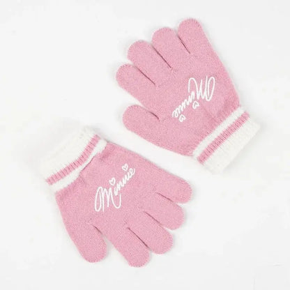 Disney Minnie winter set snood hat gloves Nerdscape