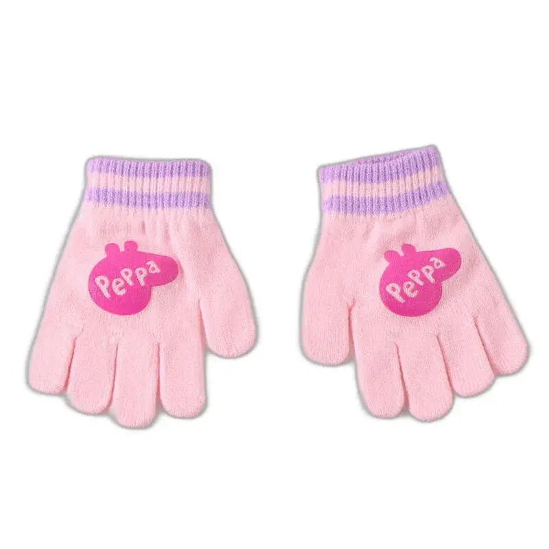 Peppa Pig winter set snood hat gloves Nerdscape