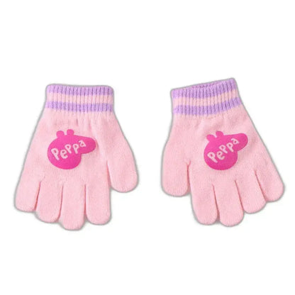 Peppa Pig winter set snood hat gloves Nerdscape