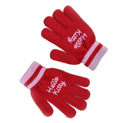 Hello Kitty winter set snood hat gloves Nerdscape
