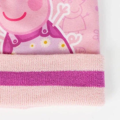 Peppa Pig hat and gloves set Nerdscape