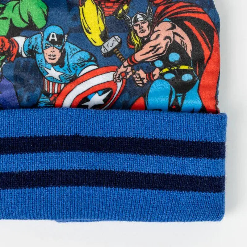 Marvel Avengers winter set snood hat gloves Nerdscape