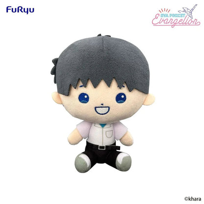 Neon Genesis Evangelion Shinji Ikari plush toy 17cm Nerdscape