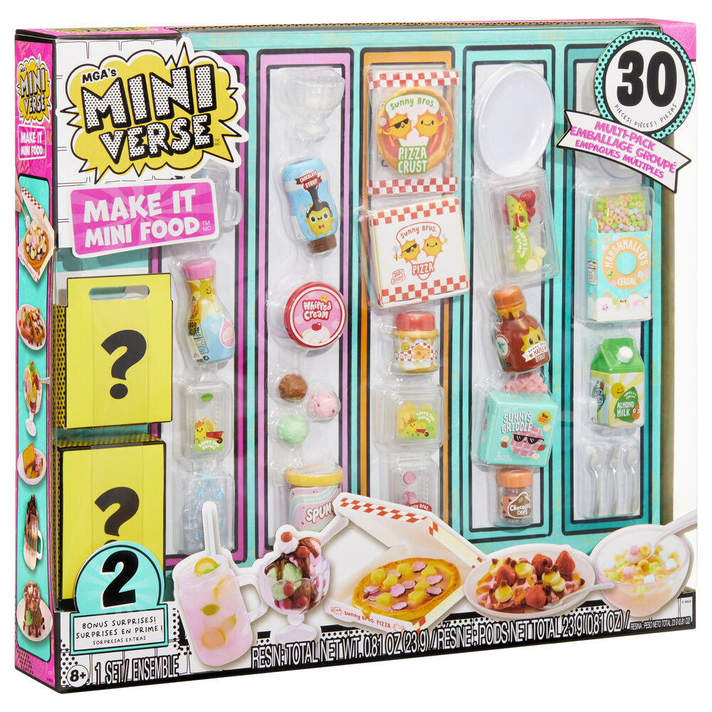 Miniverse Make It Mini Foods Multi Pack blister Nerdscape