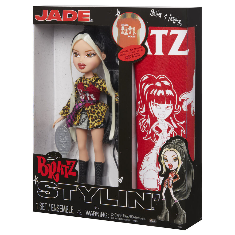 Bratz Stylin Jade doll + t-shirt Nerdscape