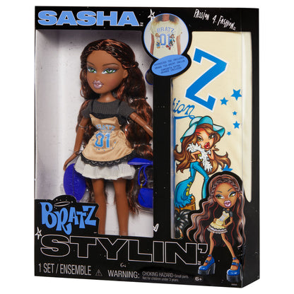 Bratz Stylin Sasha doll + t-shirt Nerdscape