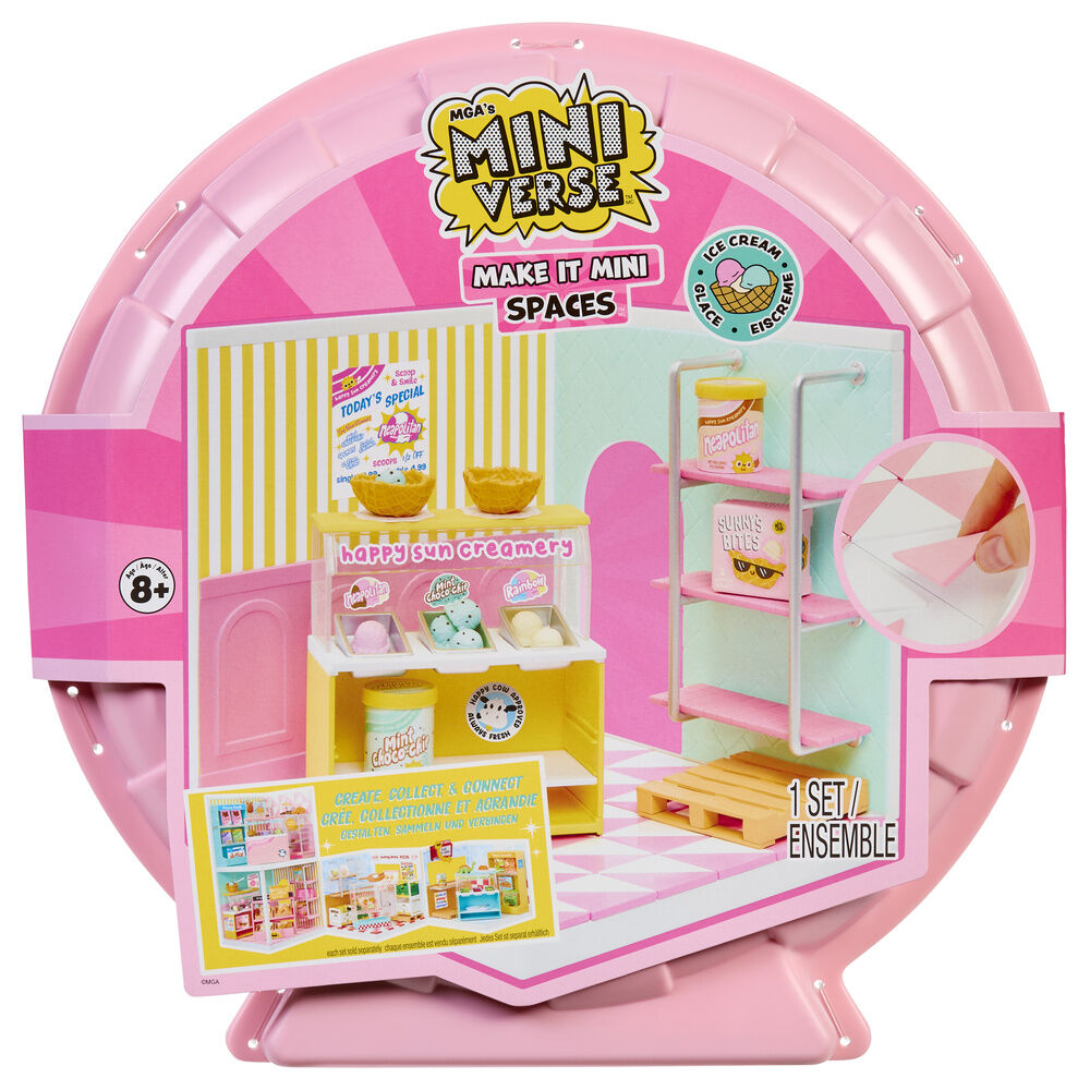 Miniverse Make It Mini Spaces Ice Cream Parlour playset Nerdscape