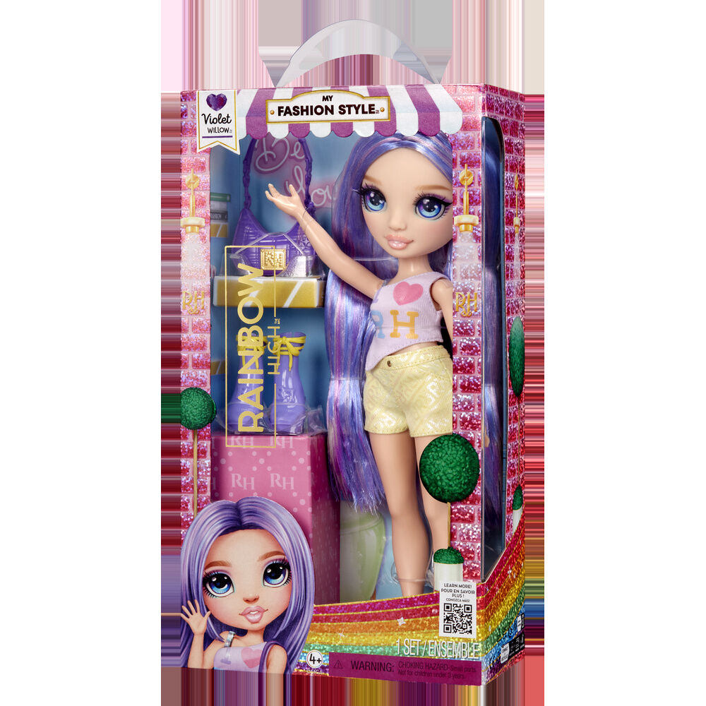 Rainbow High My Fashion Style Violet doll Nerdscape