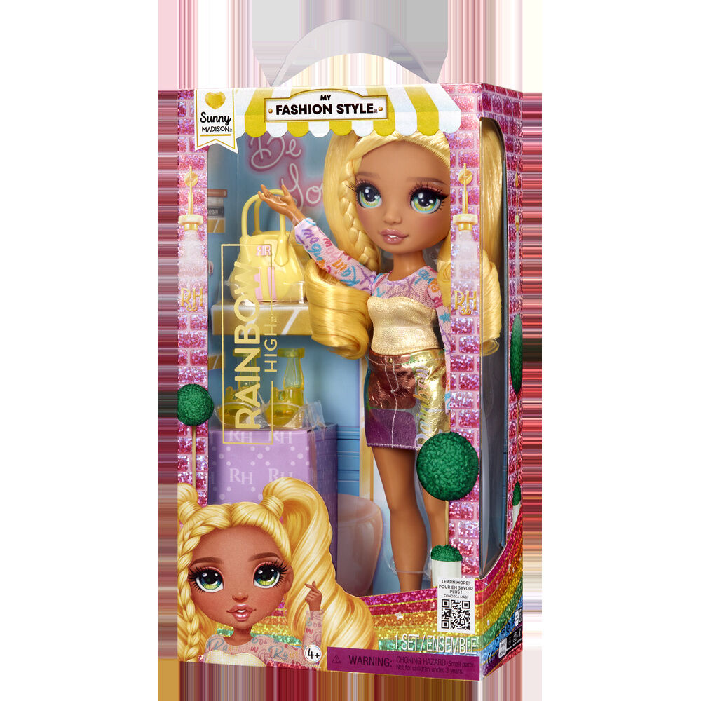 Rainbow High My Fashion Style Sunny doll Nerdscape