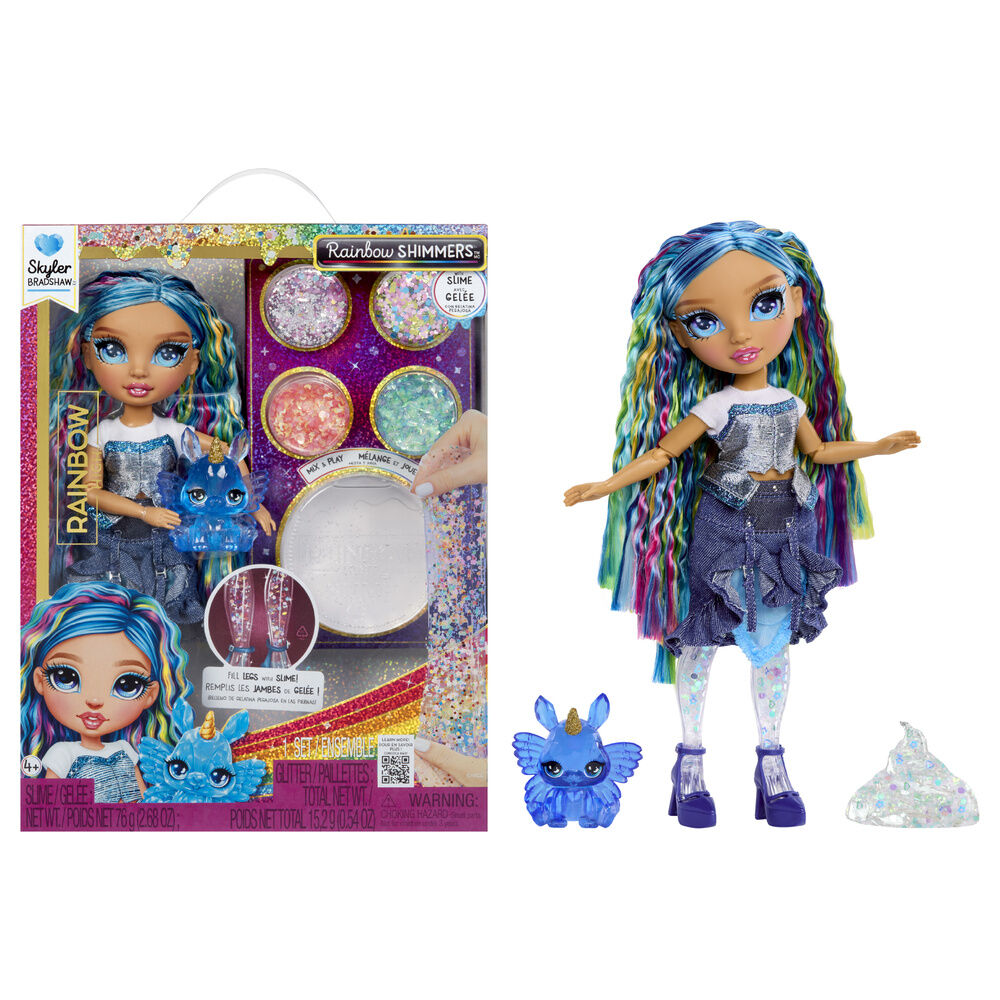 Rainbow High Rainbow Shimmers Feature Fantasy Skyler doll Nerdscape