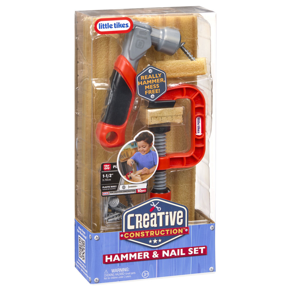 Creative Construction Hammer and Nail kit Nerdscape