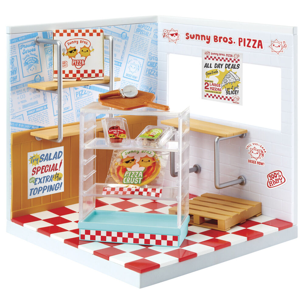Miniverse Make It Mini Spaces Pizzeria playset Nerdscape