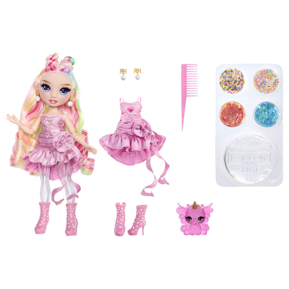 Rainbow High Rainbow Shimmers Feature Fantasy Bella doll Nerdscape