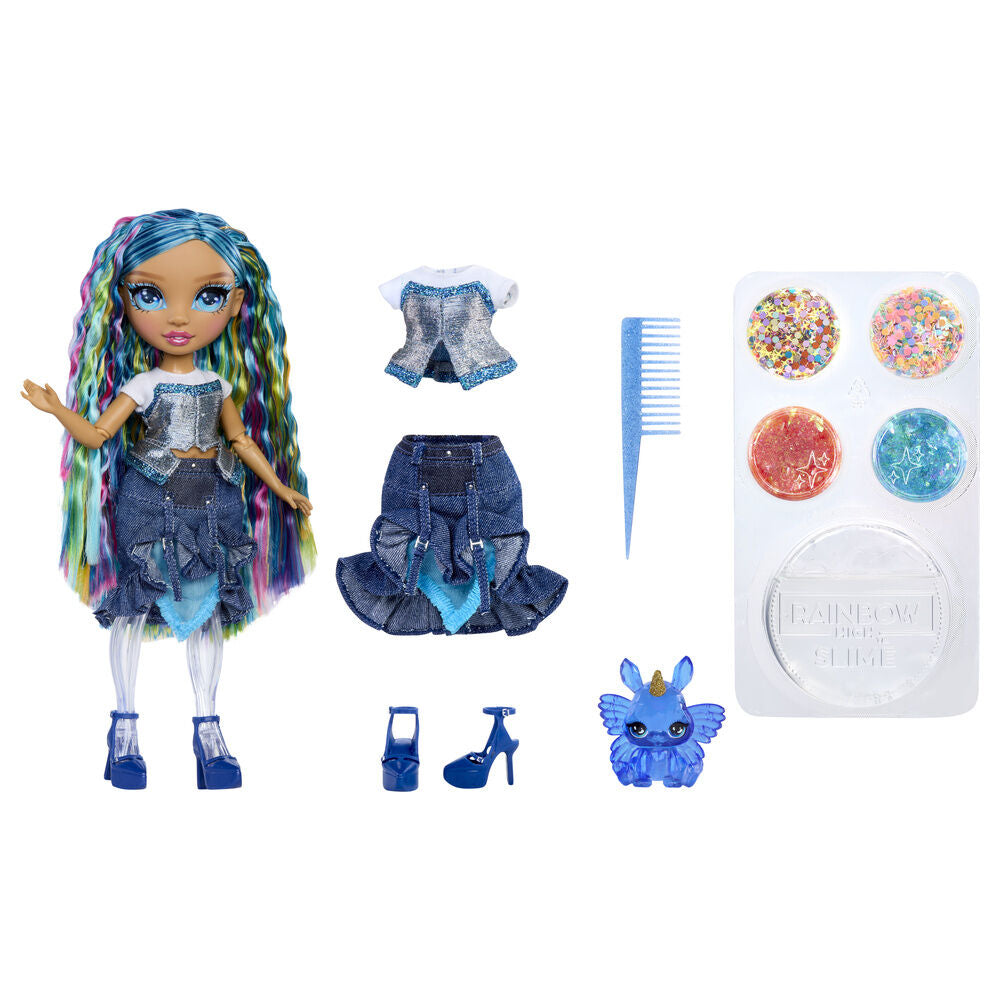Rainbow High Rainbow Shimmers Feature Fantasy Skyler doll Nerdscape