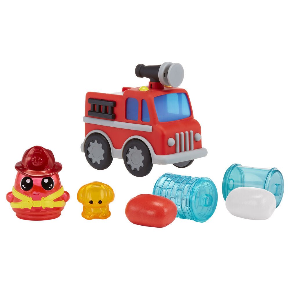 DohKins Fire truck + Firefighter set - Nerdscape