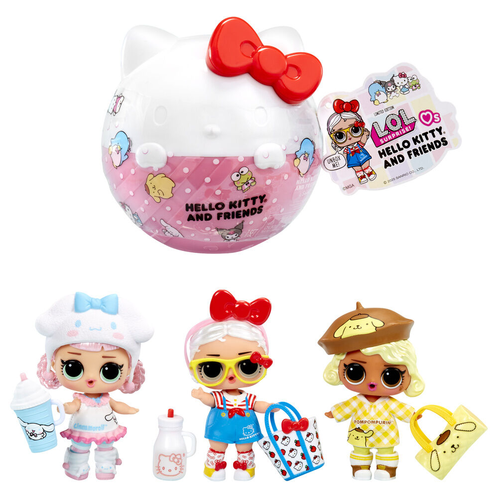 L.O.L. Surprise Loves Hello Kitty & Friends Capsule surprise doll Nerdscape