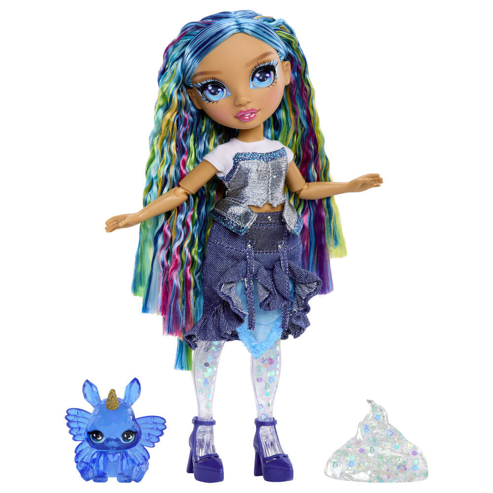 Rainbow High Rainbow Shimmers Feature Fantasy Skyler doll Nerdscape