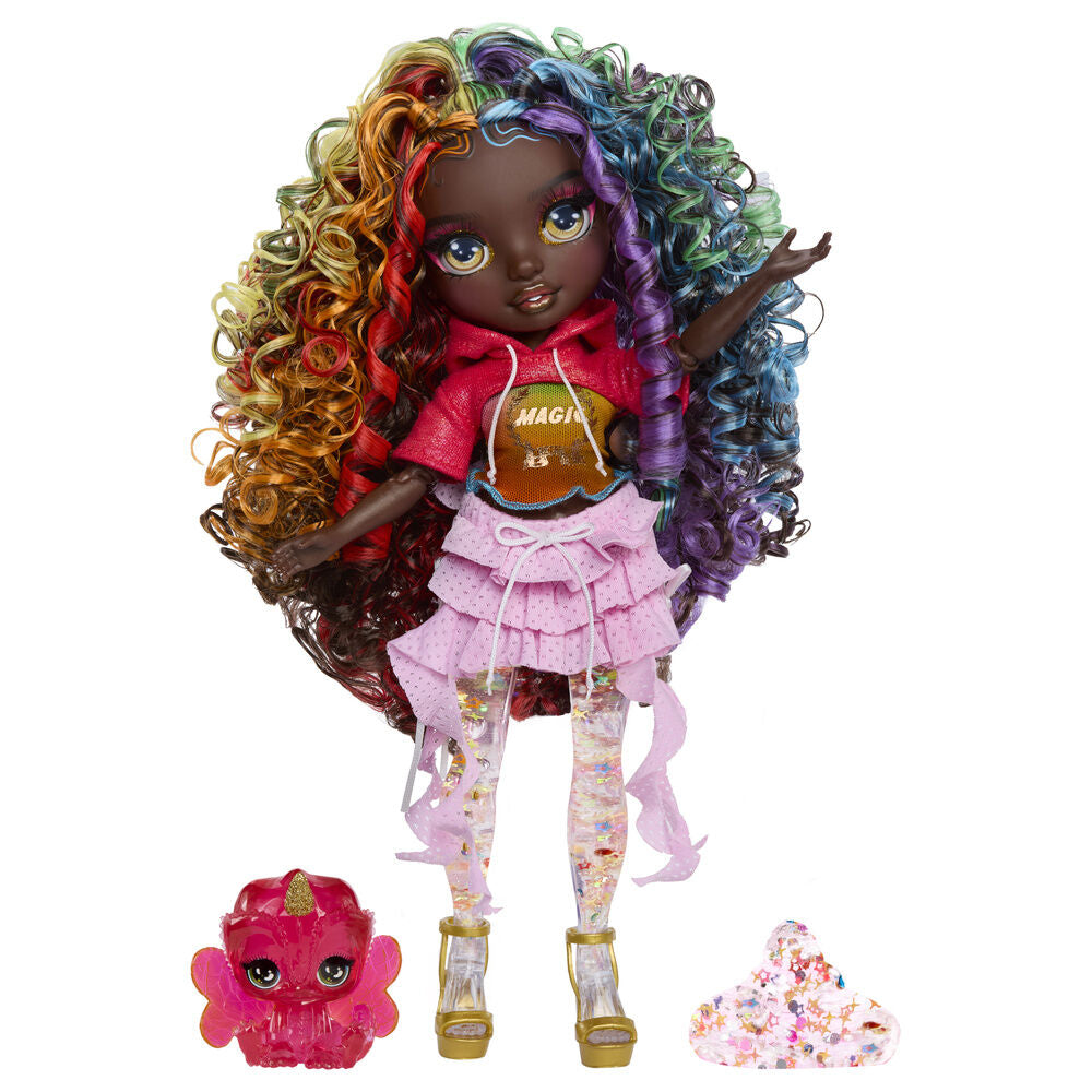 Rainbow High Rainbow Shimmers Feature Fantasy Iris doll Nerdscape