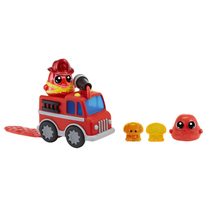 DohKins Fire truck + Firefighter set Nerdscape