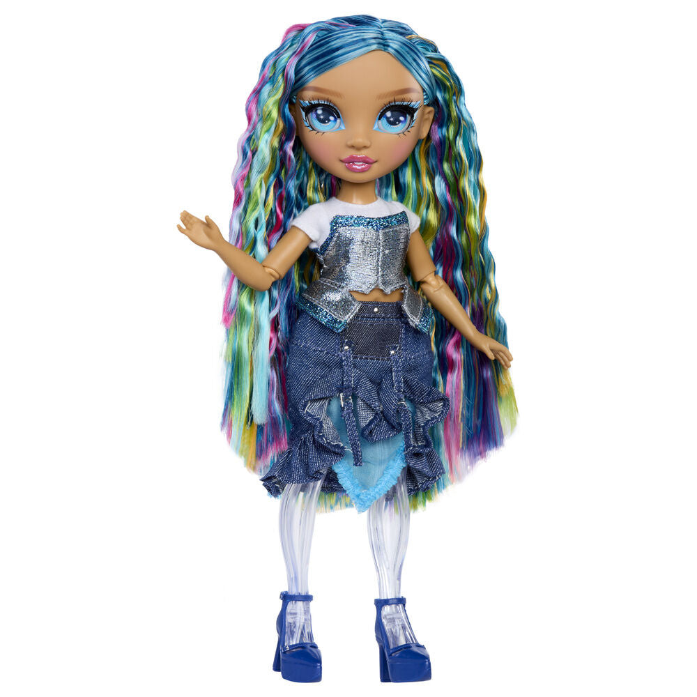 Rainbow High Rainbow Shimmers Feature Fantasy Skyler doll Nerdscape
