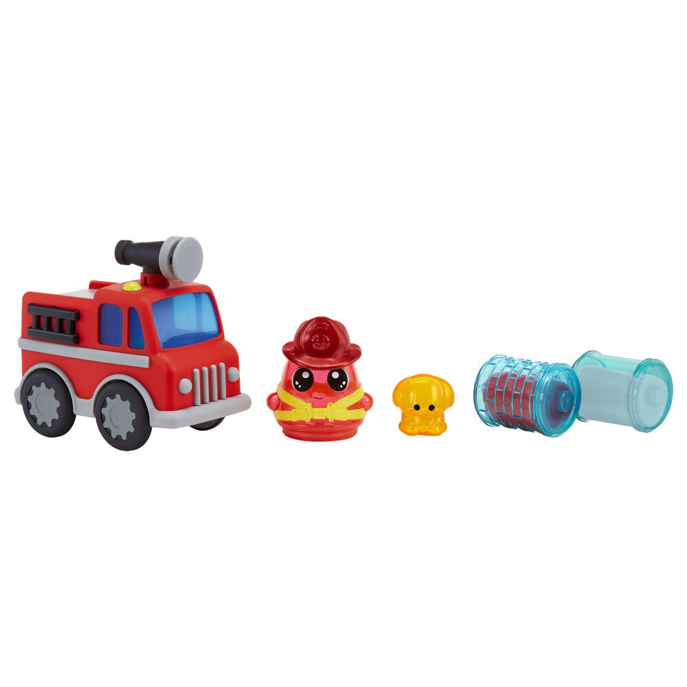 DohKins Fire truck + Firefighter set Nerdscape