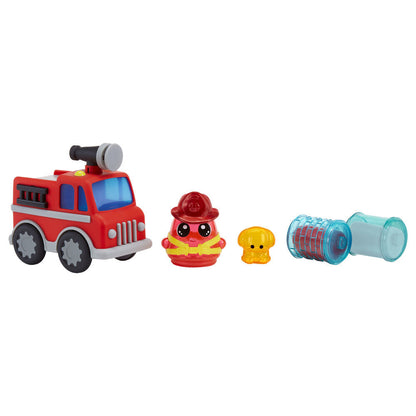 DohKins Fire truck + Firefighter set Nerdscape