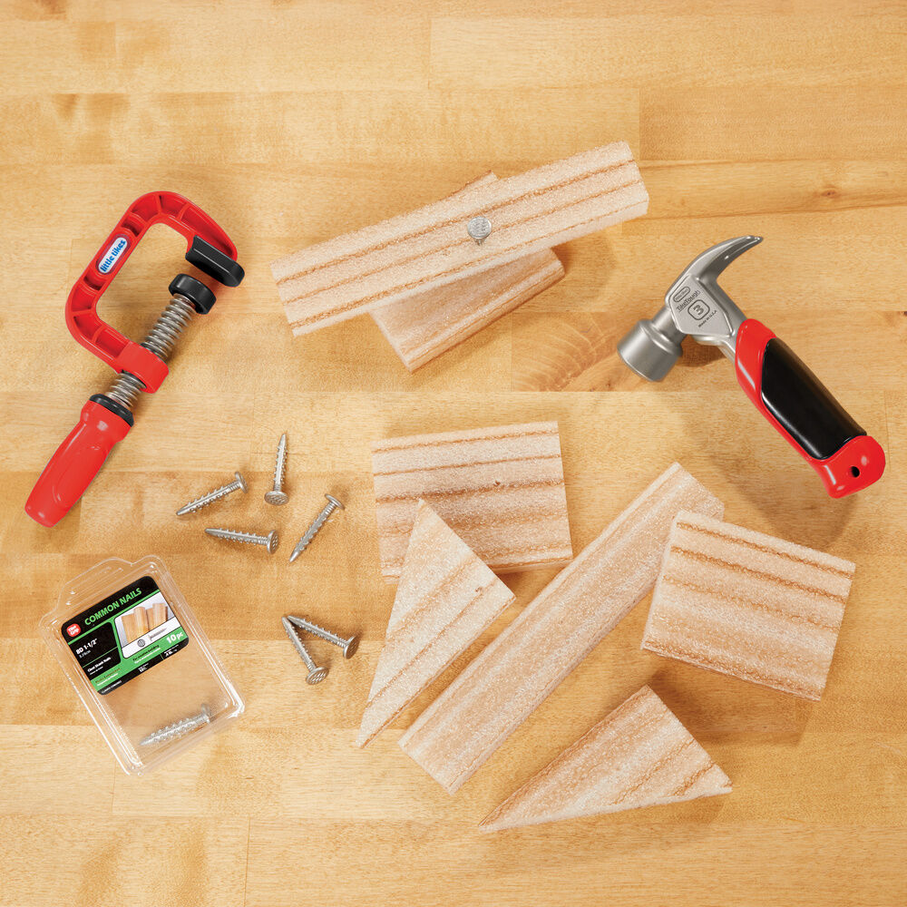 Creative Construction Hammer and Nail kit Nerdscape