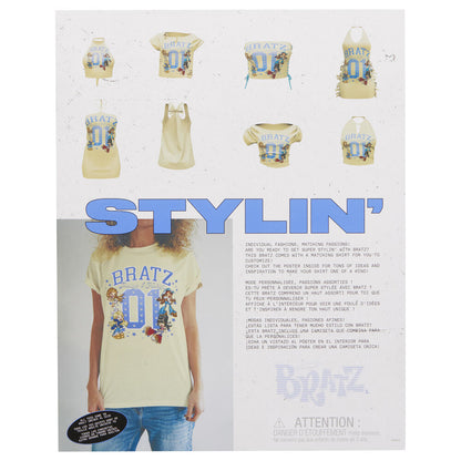 Bratz Stylin Sasha doll + t-shirt Nerdscape