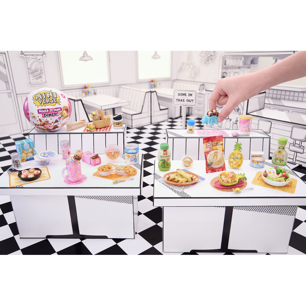 Miniverse Make It Mini Diner series 4 assorted surprise capsule Nerdscape